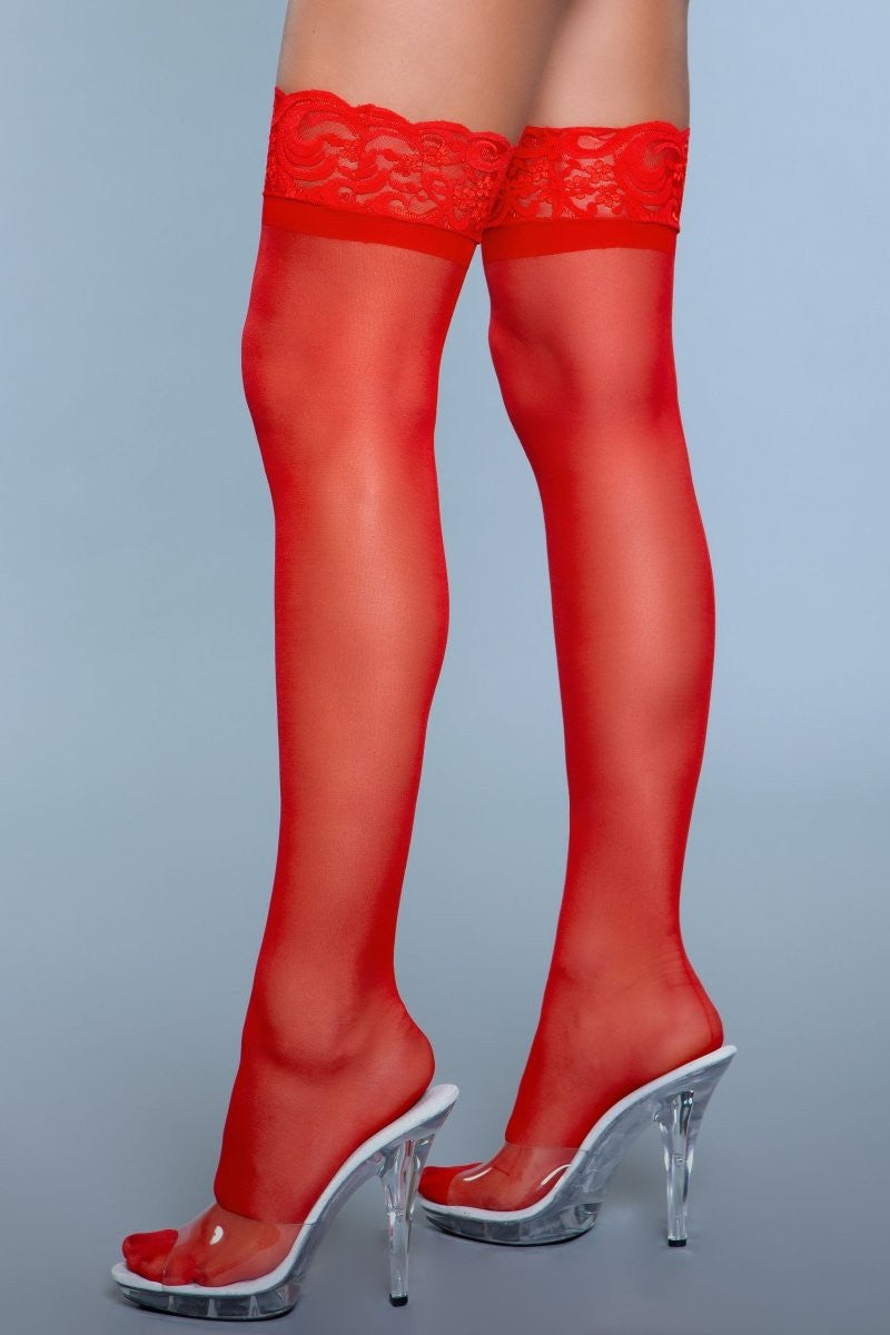 Keep A Secret Thigh Highs, side view