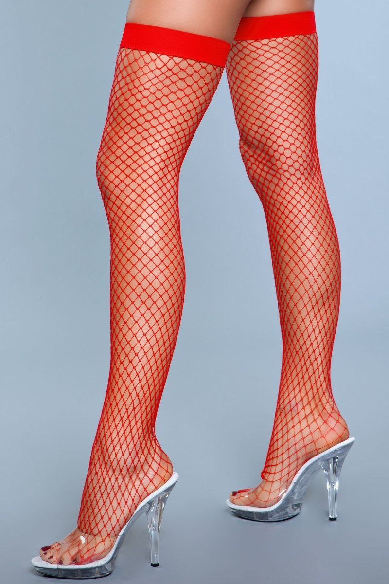 Catch Me If You Can Thigh Highs, full length view