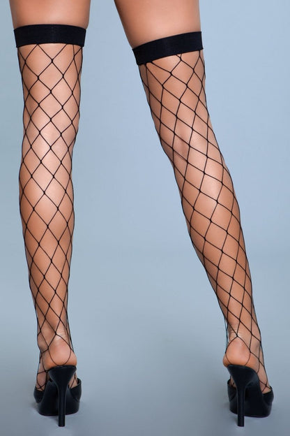 Caught In My Trap Thigh Highs, back view