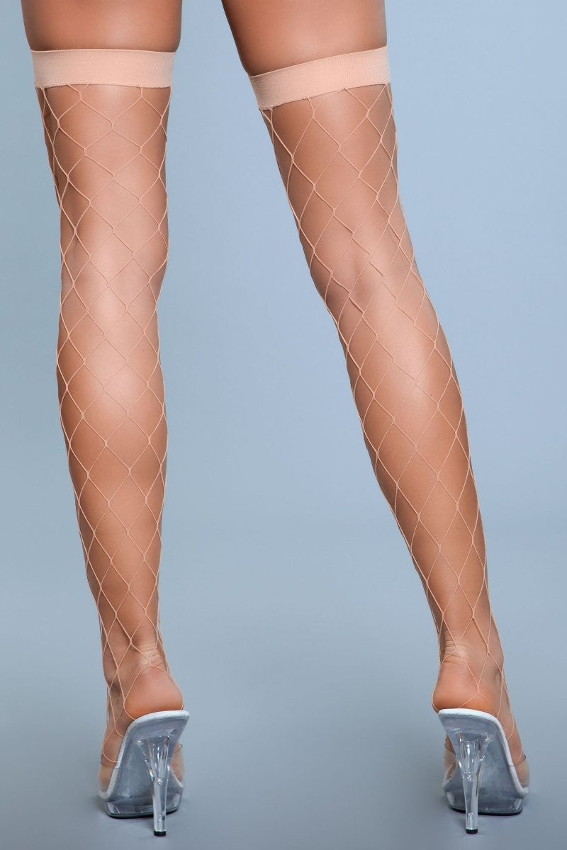 Caught In My Trap Thigh Highs, styled view