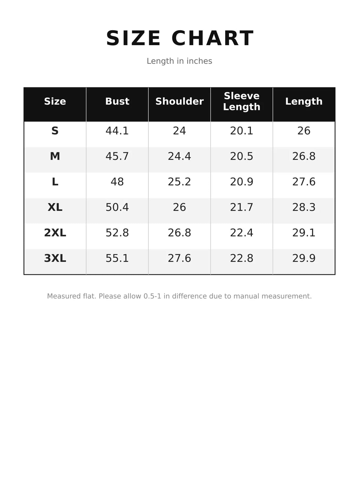 Full Size Zip-Up Drop Shoulder Hoodie Plus Size - Size chart - View 3