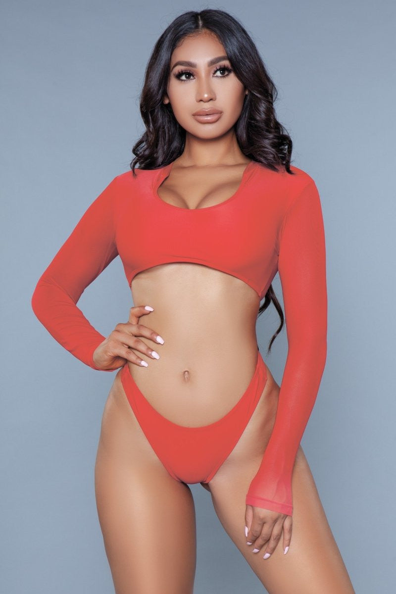 Cardi 2 Piece Suit, front view