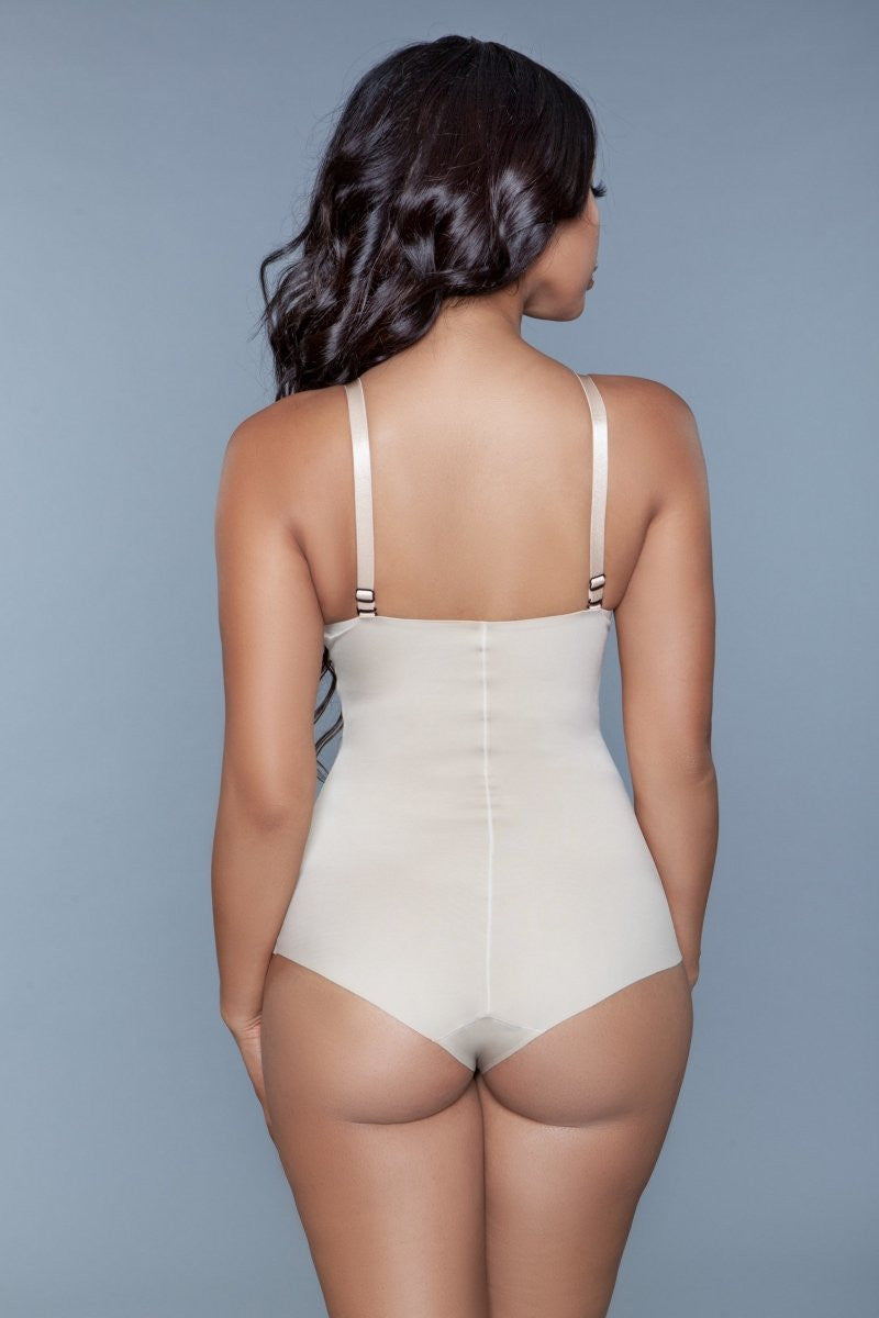 What A Waist Shapewear Bodysuit, back view