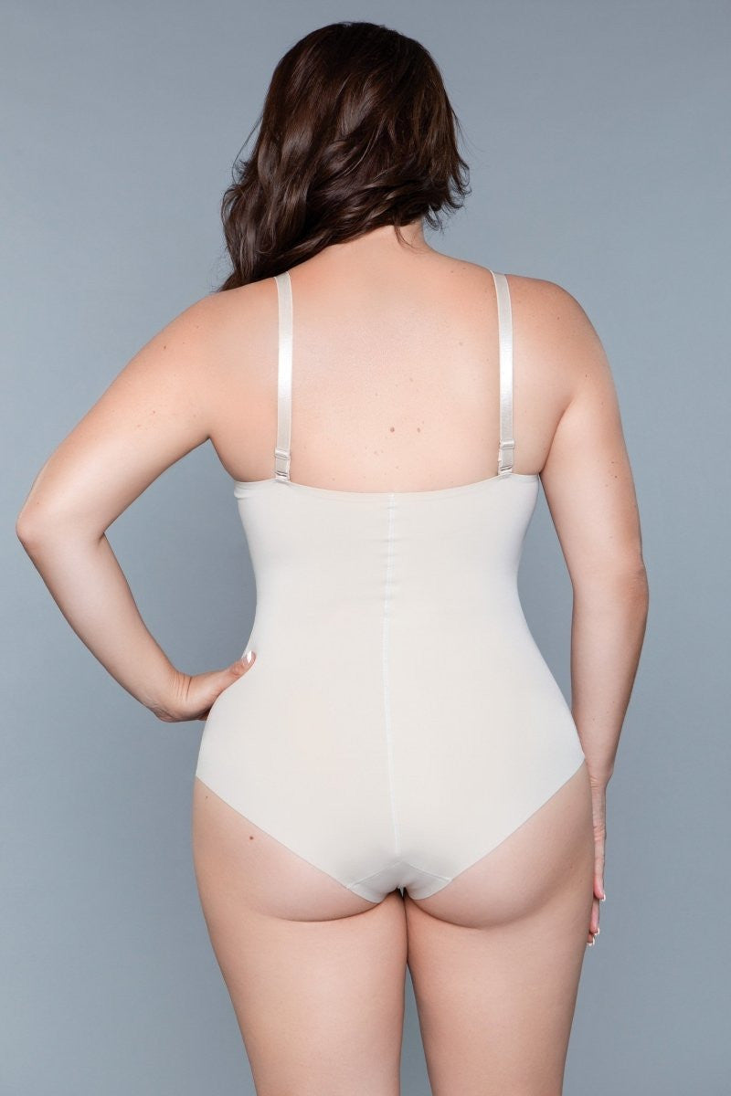What A Waist Shapewear Bodysuit, styled view