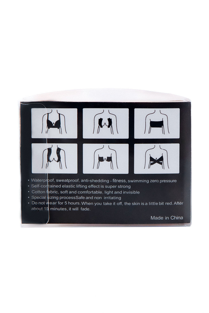 Adhesive Breast Lift Tape, back view