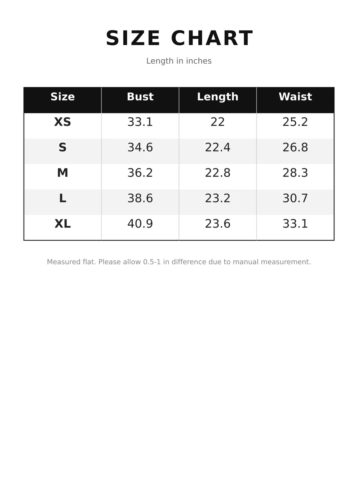 Ruffled Lace Trim Cami - Size chart - View 8
