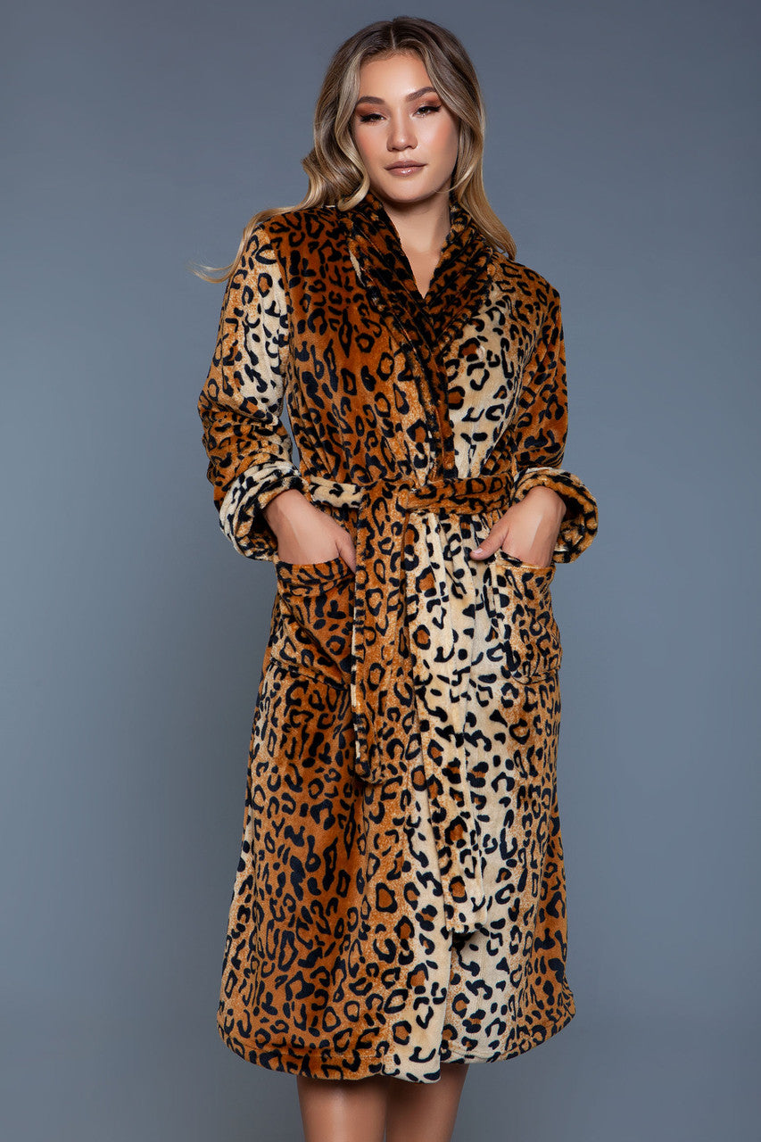 Leopard Robe, front view