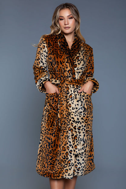 Leopard Robe, front view
