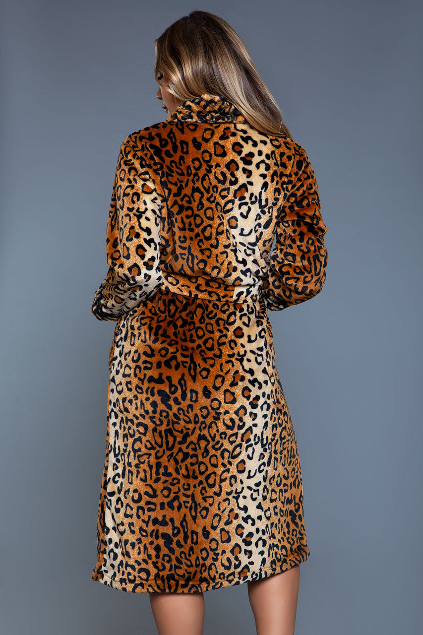 Leopard Robe, back view