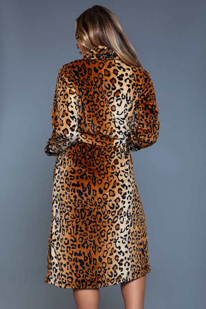 Leopard Robe, back view