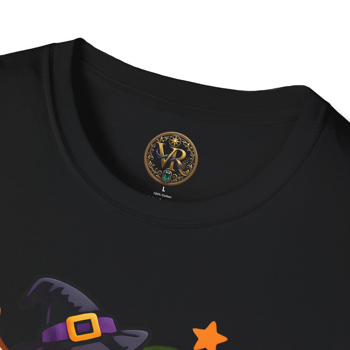 Green Halloween Monster Tee - Sand - product view 2 - Sand