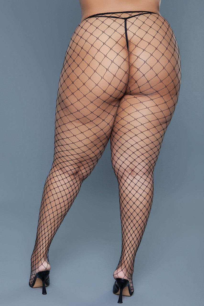 Can't Back Down Pantyhose, styled view