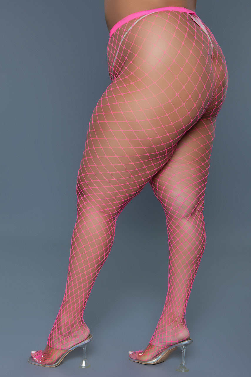 Can't Back Down Pantyhose, full length view