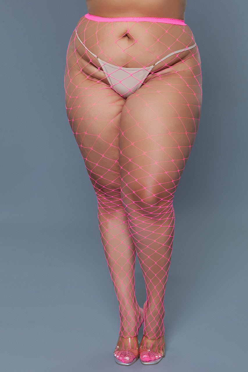Can't Back Down Pantyhose, full length view