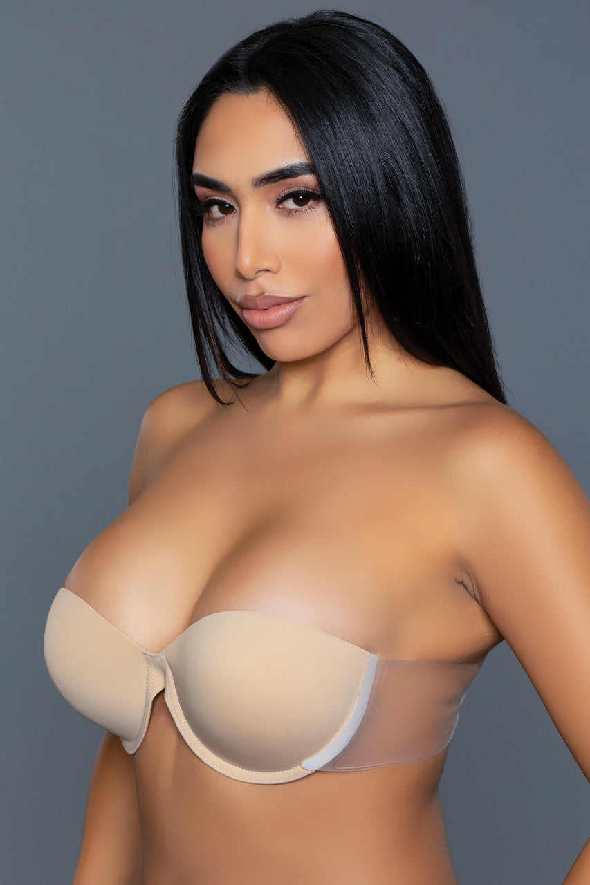 Strapless Bra Adhesive, full length view