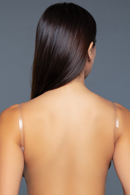 Silicone Sticky Bra, styled view