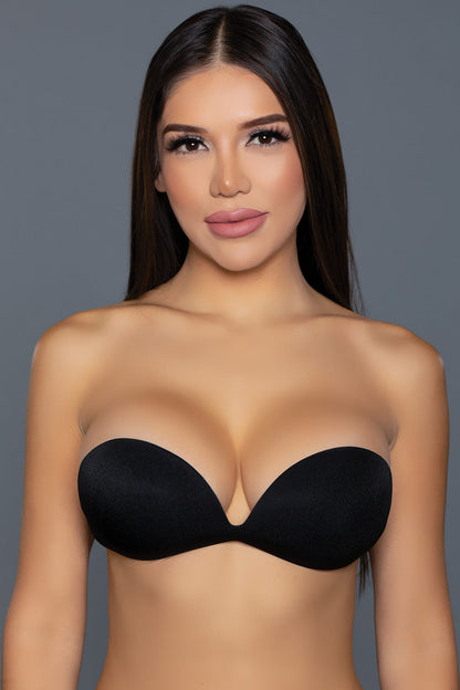 Seamless Fabric Adhesive Bra, detail view
