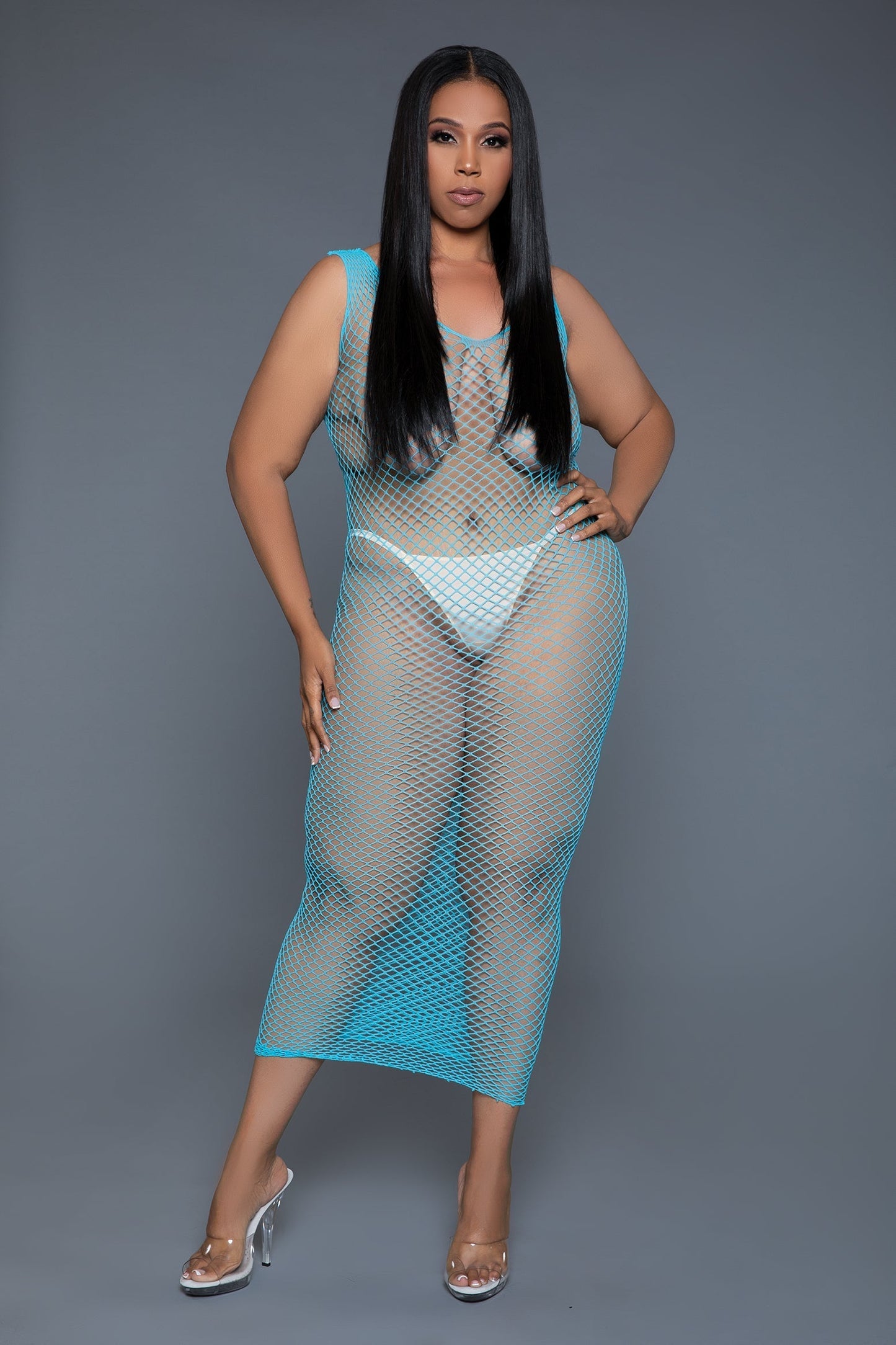 Unleash Me Dress - Turquoise - View 4