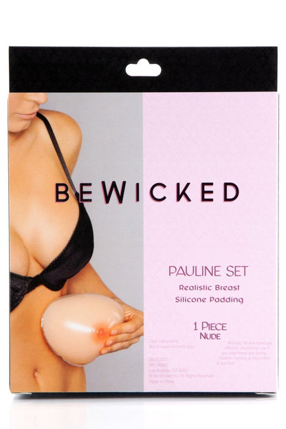 Pauline Silicone Breast, full length view