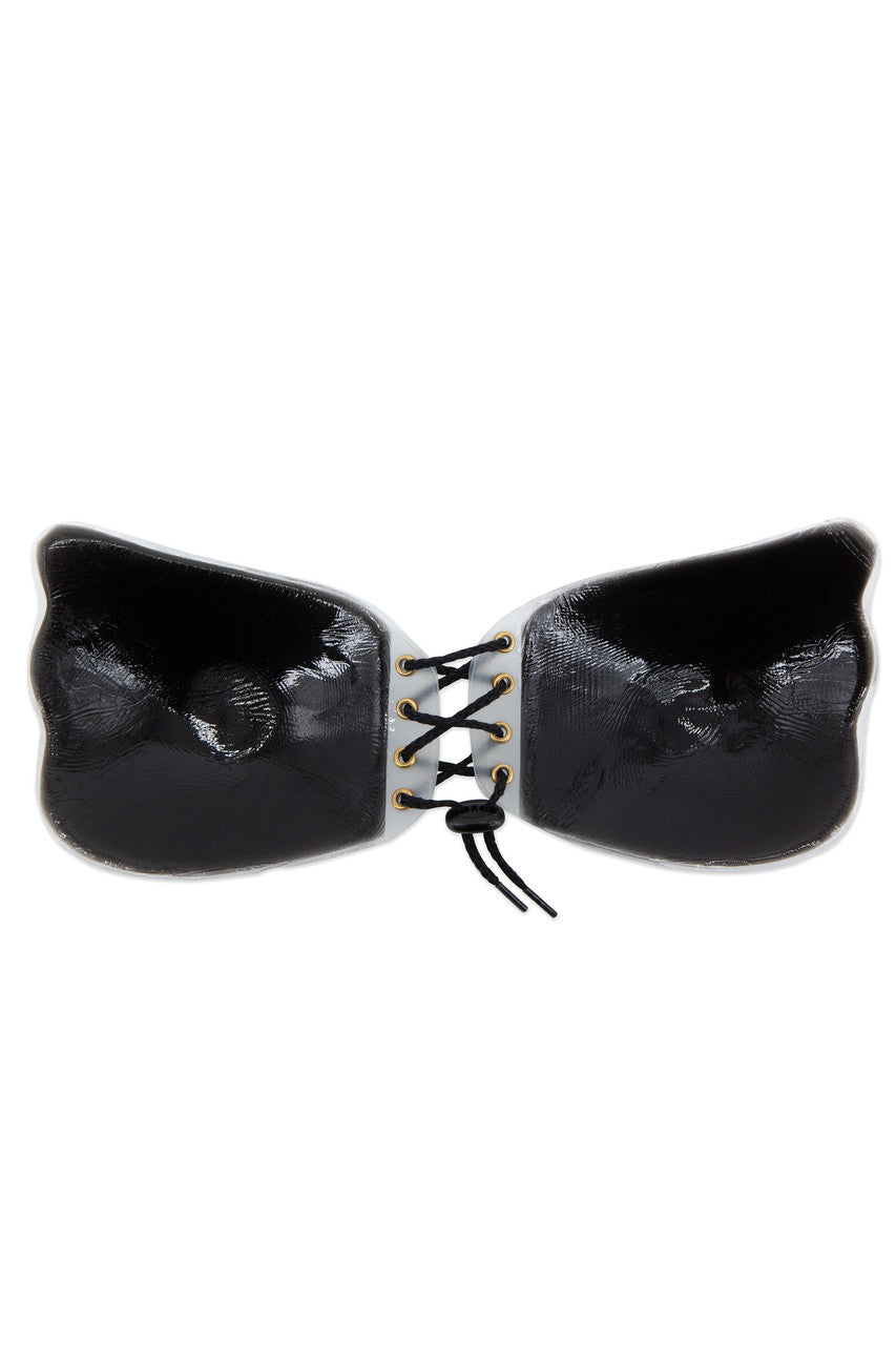 Silicone Tie Up Bra, front view