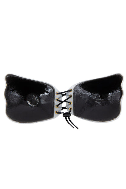 Silicone Tie Up Bra, front view