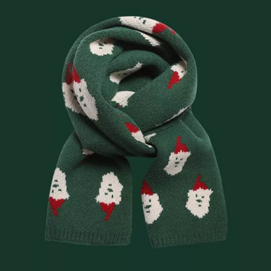 Christmas Knitted Scarf - Style B - View 2