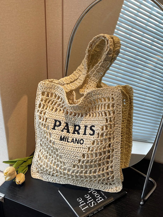 Crochet Knit Shoulder Bag - product photo 1