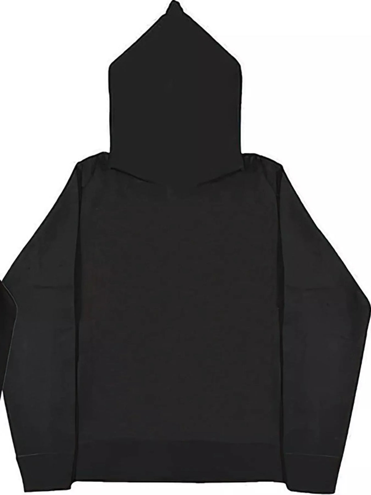 Full Size Letter Graphic Zip Up Hoodie Plus Size - Black - View 16
