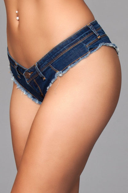 J8 Buns Out Cheeky Shorts, side view