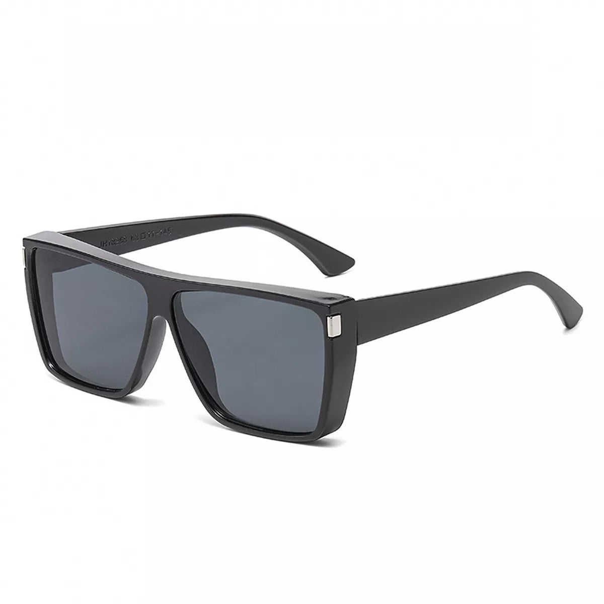 Oversized Square Sunglasses - Black - View 2