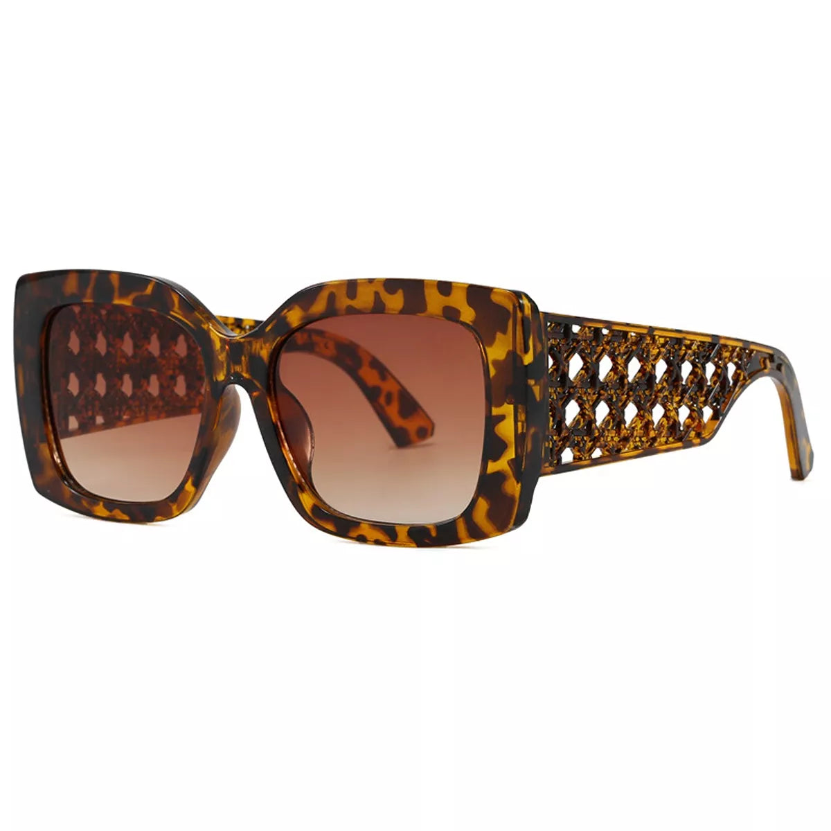 Oversized Square Sunglasses - Style D - View 5