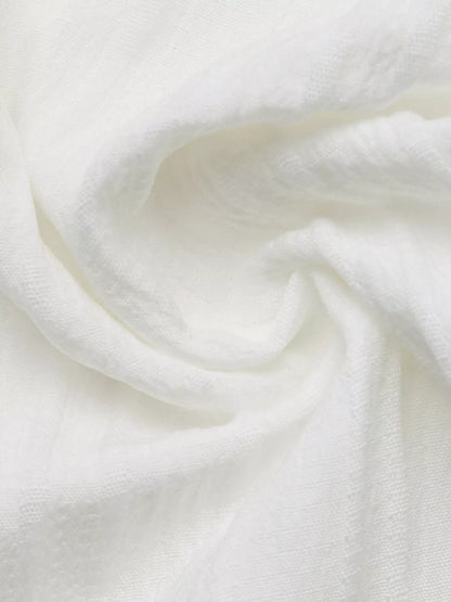 Lace Detail Long Sleeve Shirt - White - View 14
