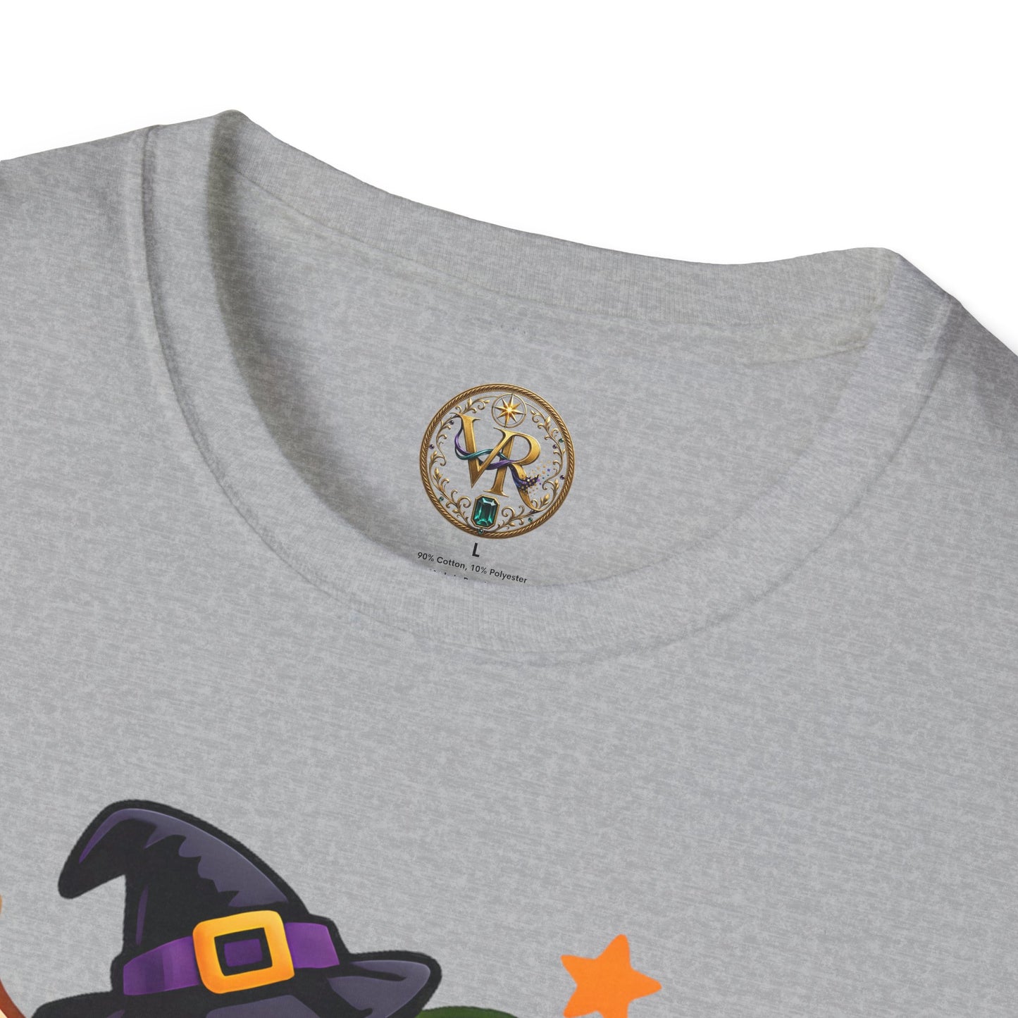 Green Halloween Monster Tee - Tropical Blue - product view 2 - Tropical Blue