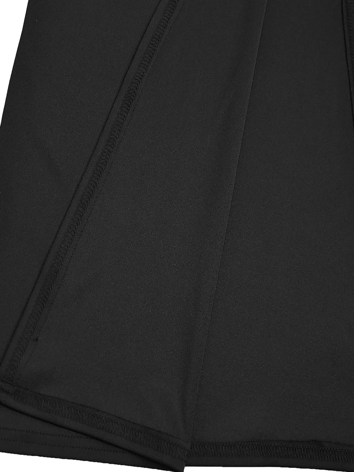 Rhinestone Pearl Detail One-Shoulder Mermaid Maxi Dress - Black - View 16