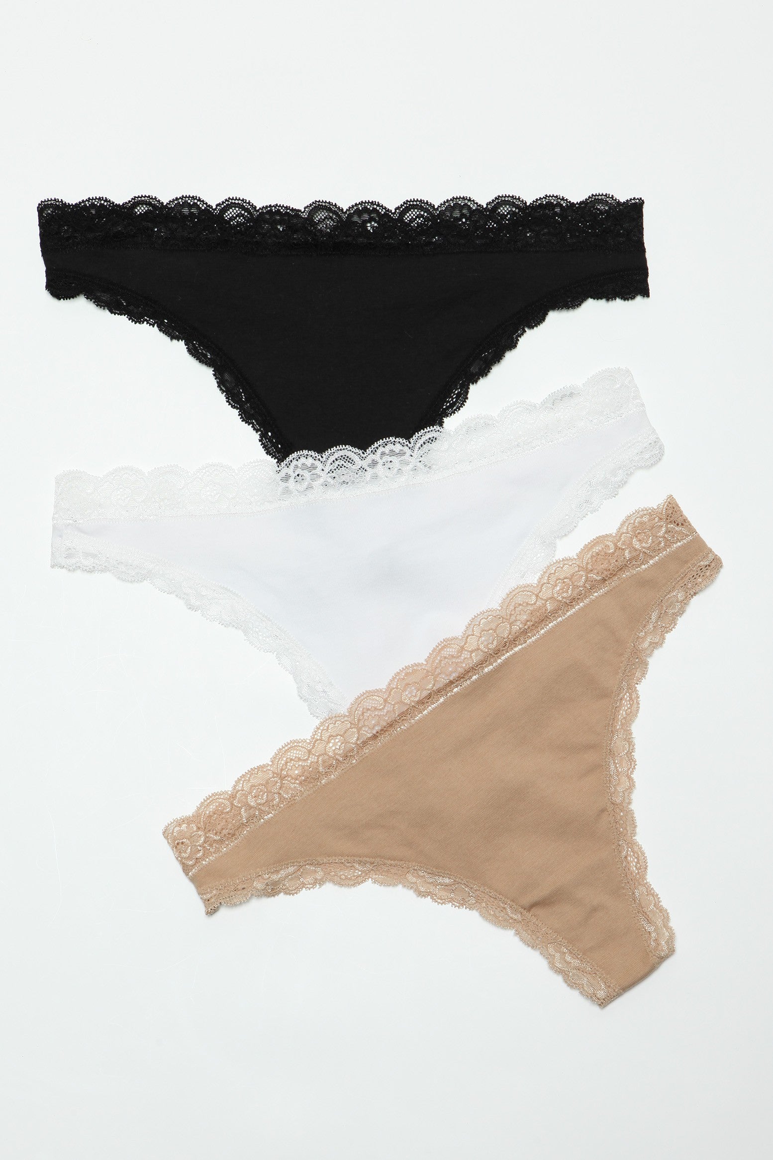 Mandy Thong 3 Pack, side view