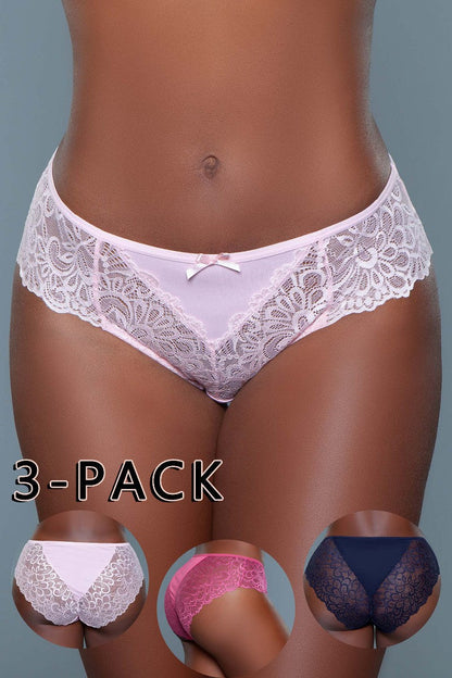 Tracy Brief 3 Pack, front view