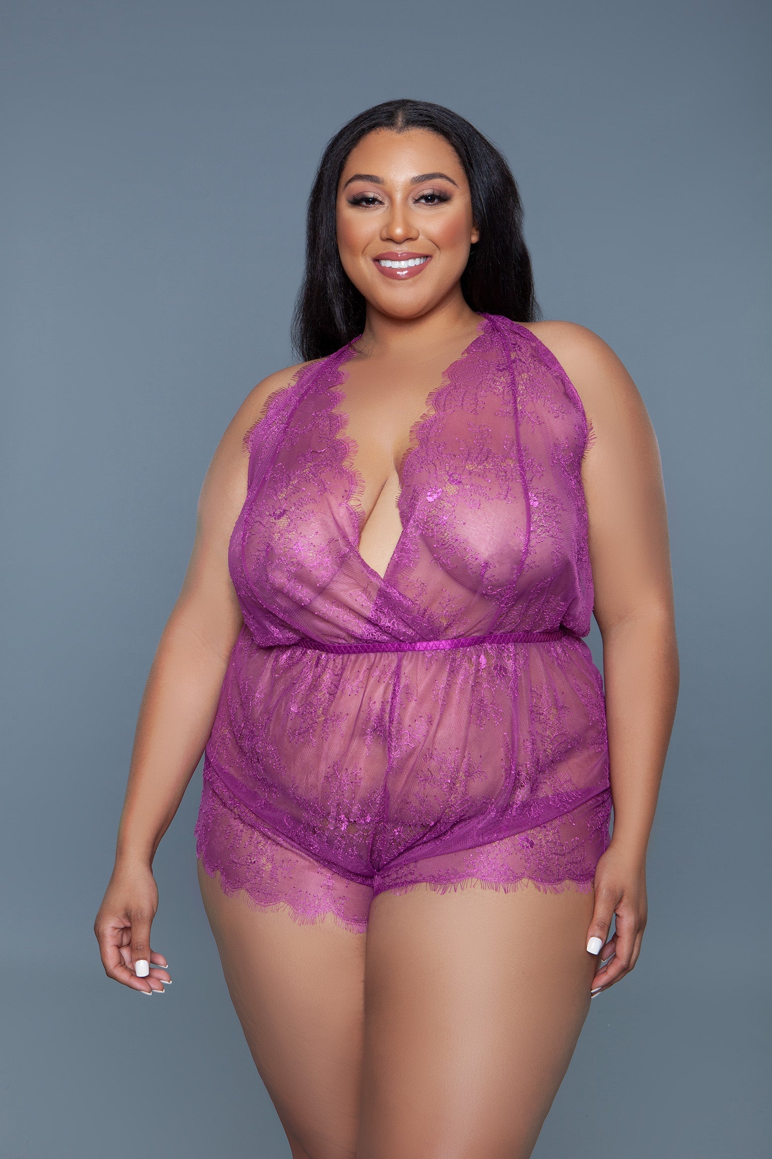 Reagan Romper, full length view