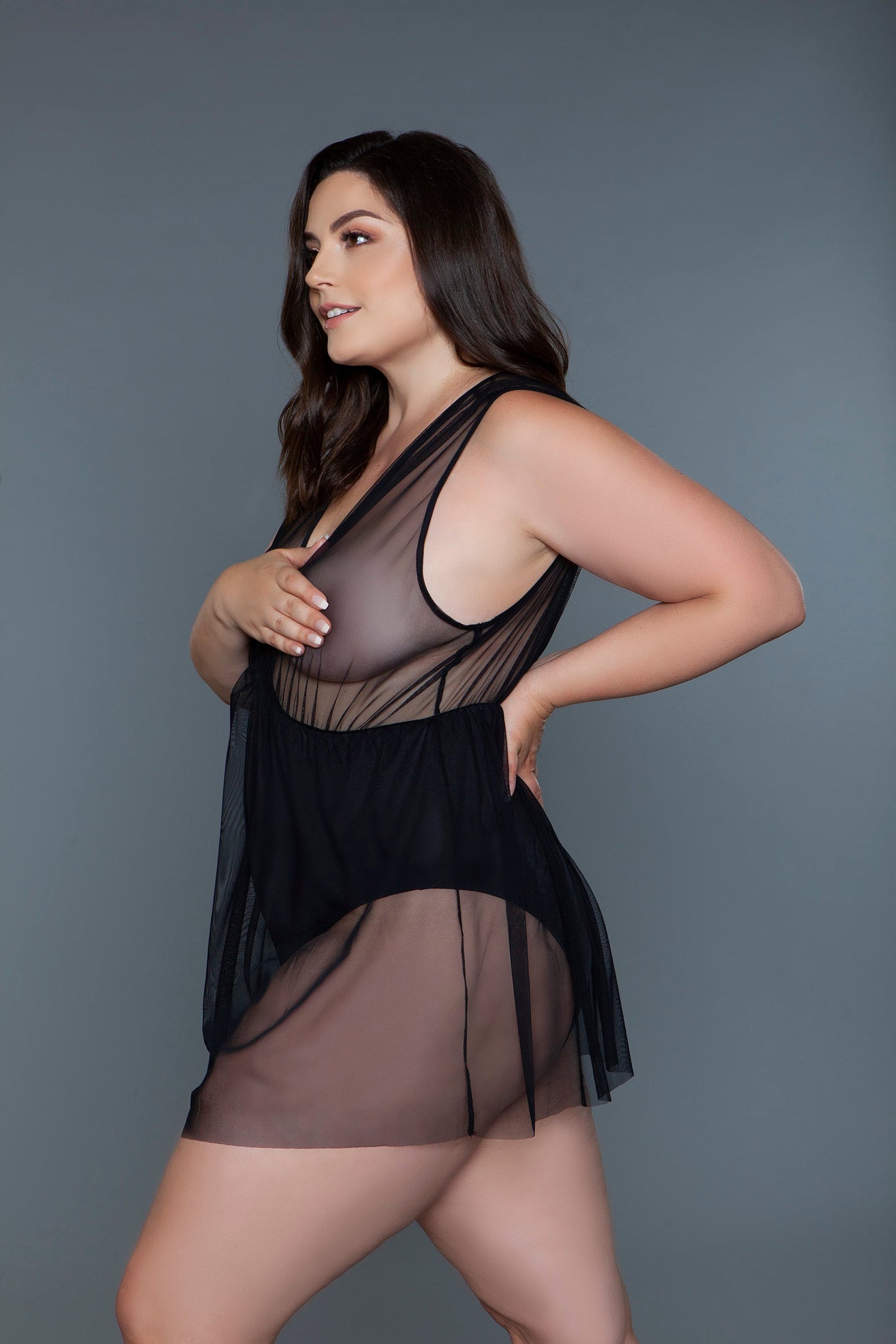 Amira Babydoll, styled view