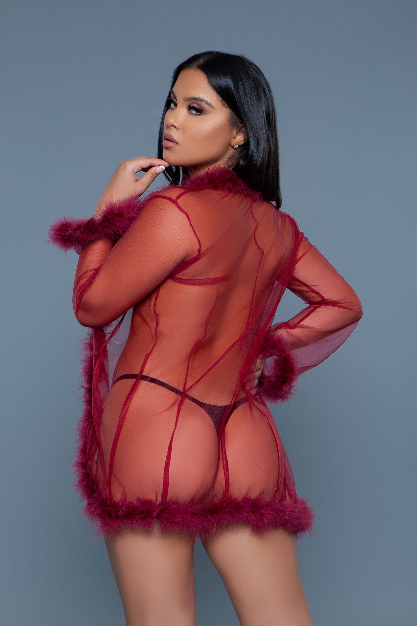 Bou Robe - Maroon - View 4