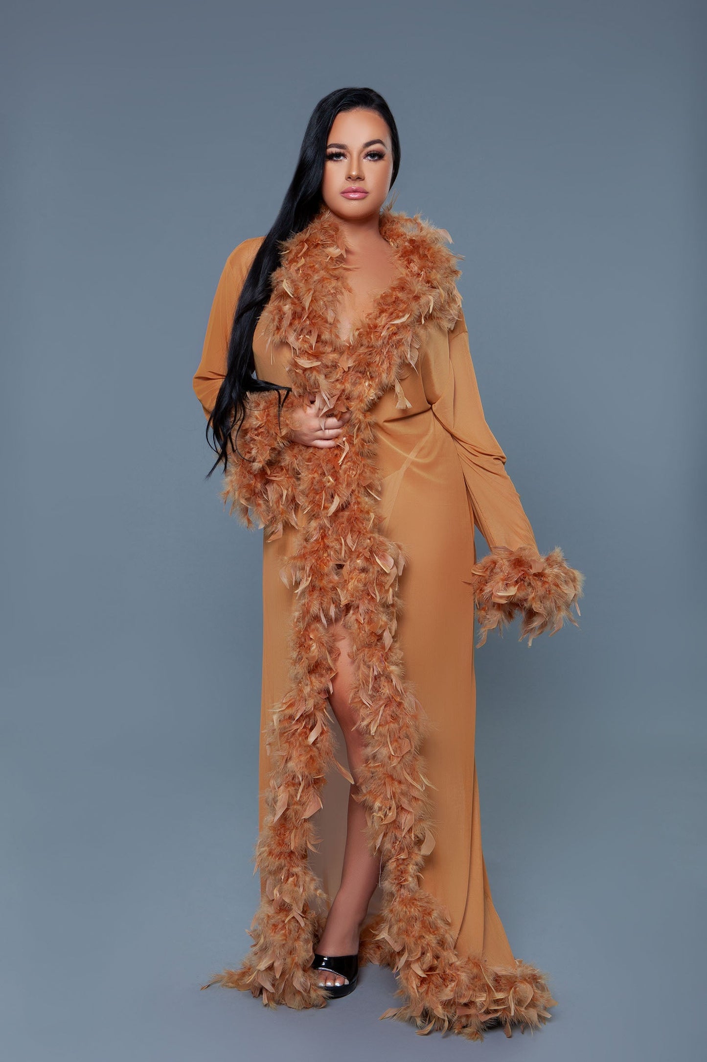 Glamour Robe - Bronze - View 1