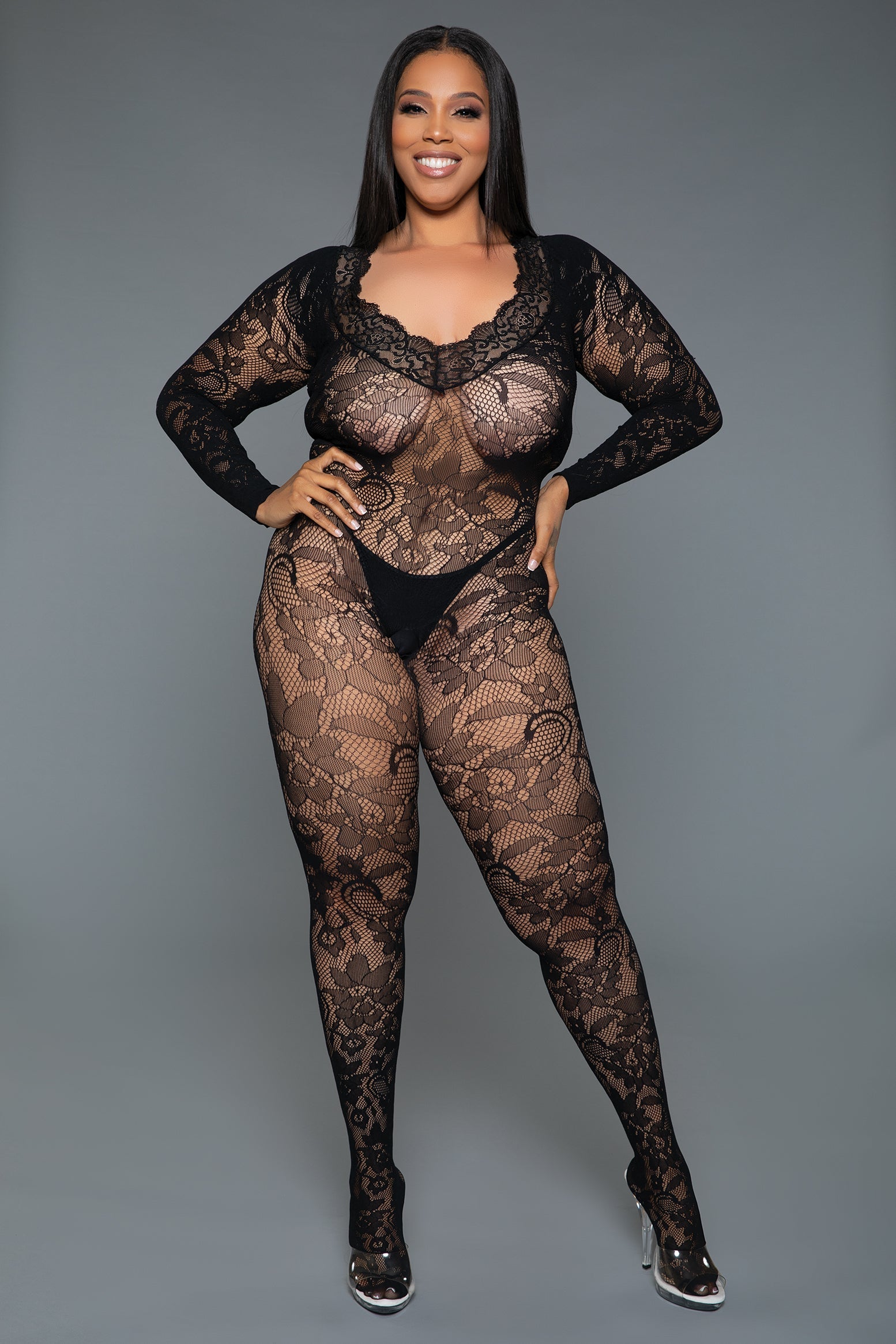 Secret Poison Bodystocking, detail view