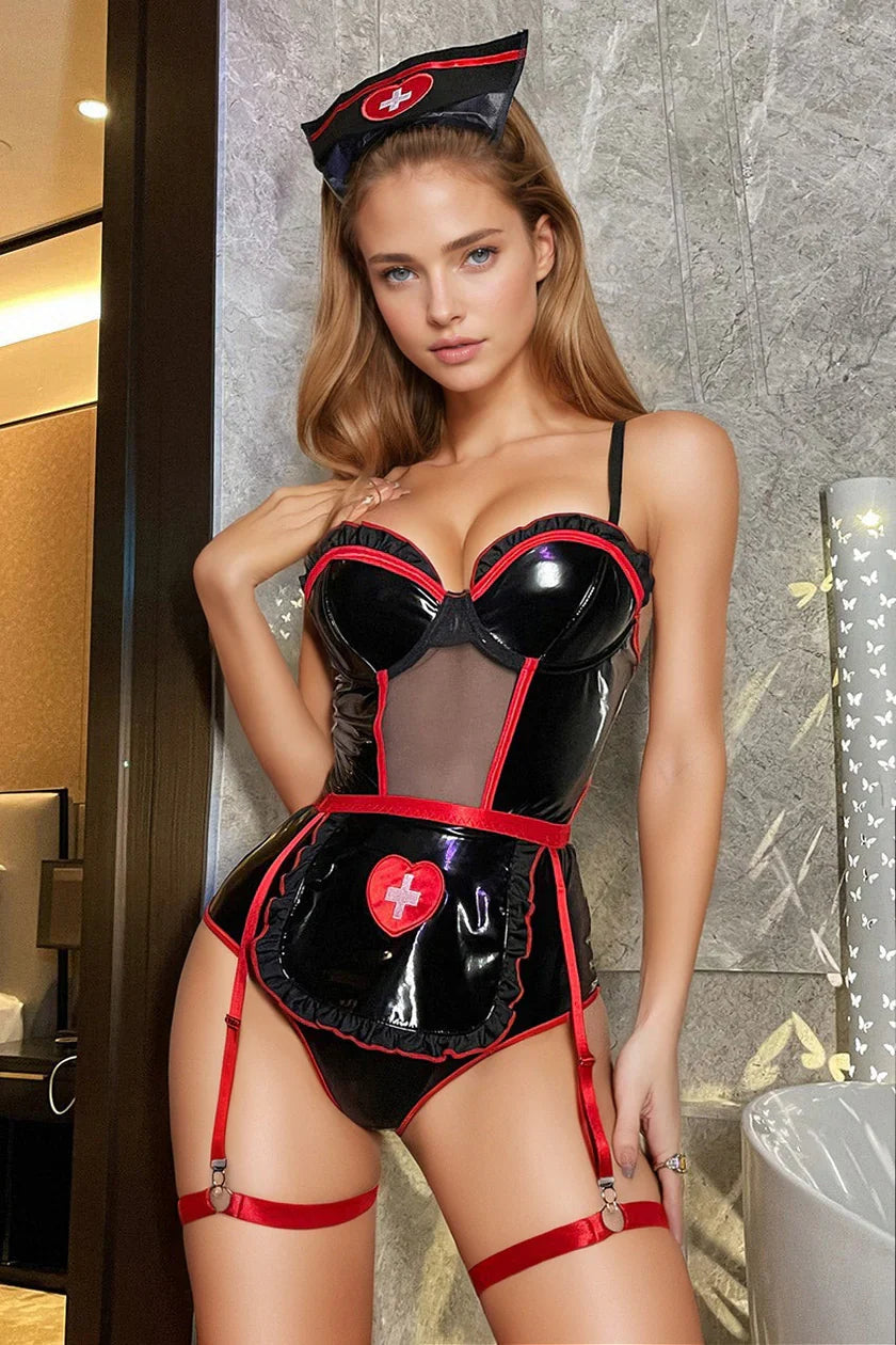Sexy Wetlook Nurse