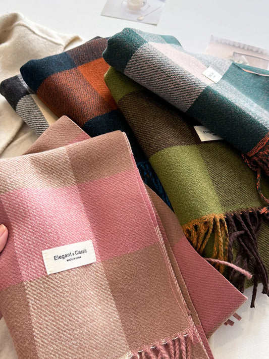 Plaid Fringe Scarf - Product reference - View 2