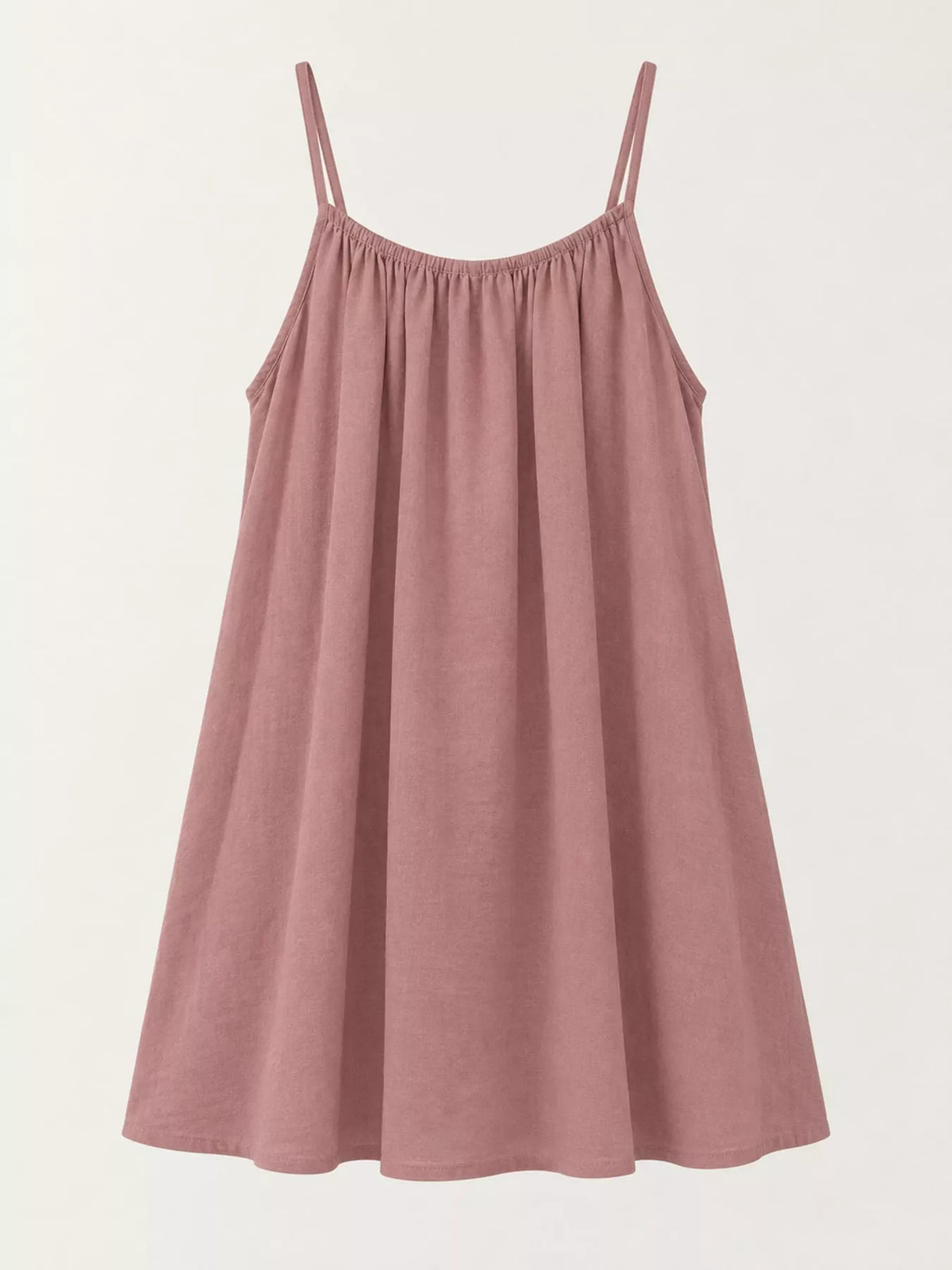 Full Size Backless Spaghetti Strap A-Line Mini Dress Plus Size - Pink-Style C - View 29