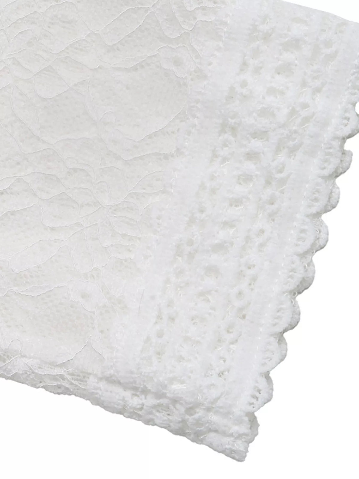 Lace Chinese Style Button Shirt - White - View 8
