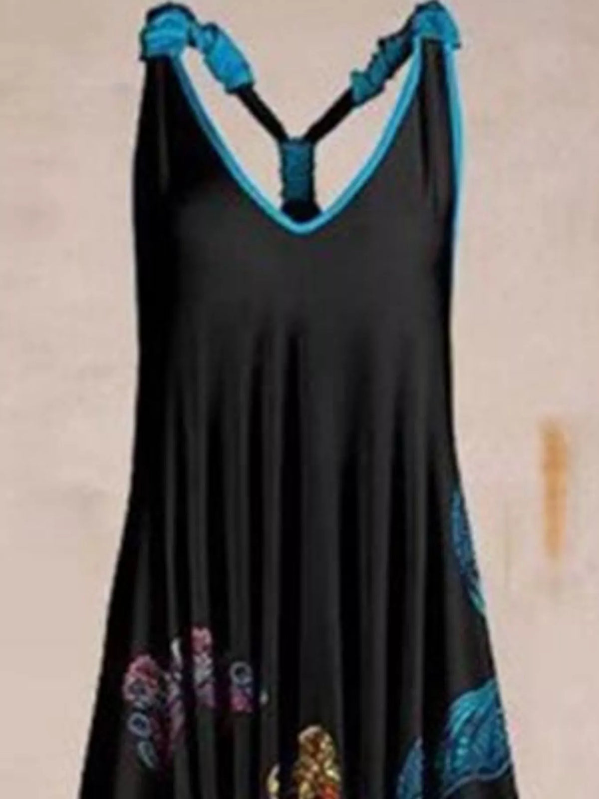 Full Size Printed V-Neck Sleeveless Jumpsuit Plus Size - 18-- - View 33