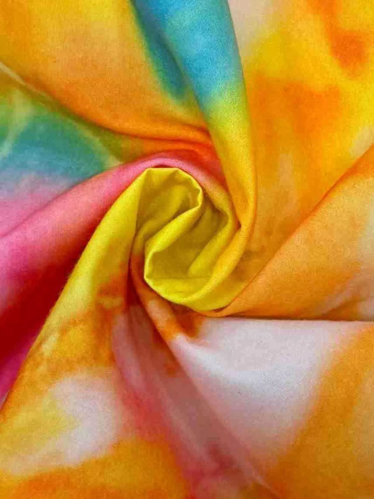 Watercolor Print Long-Sleeve Button-Down Maxi Dress - Multicolor - View 3