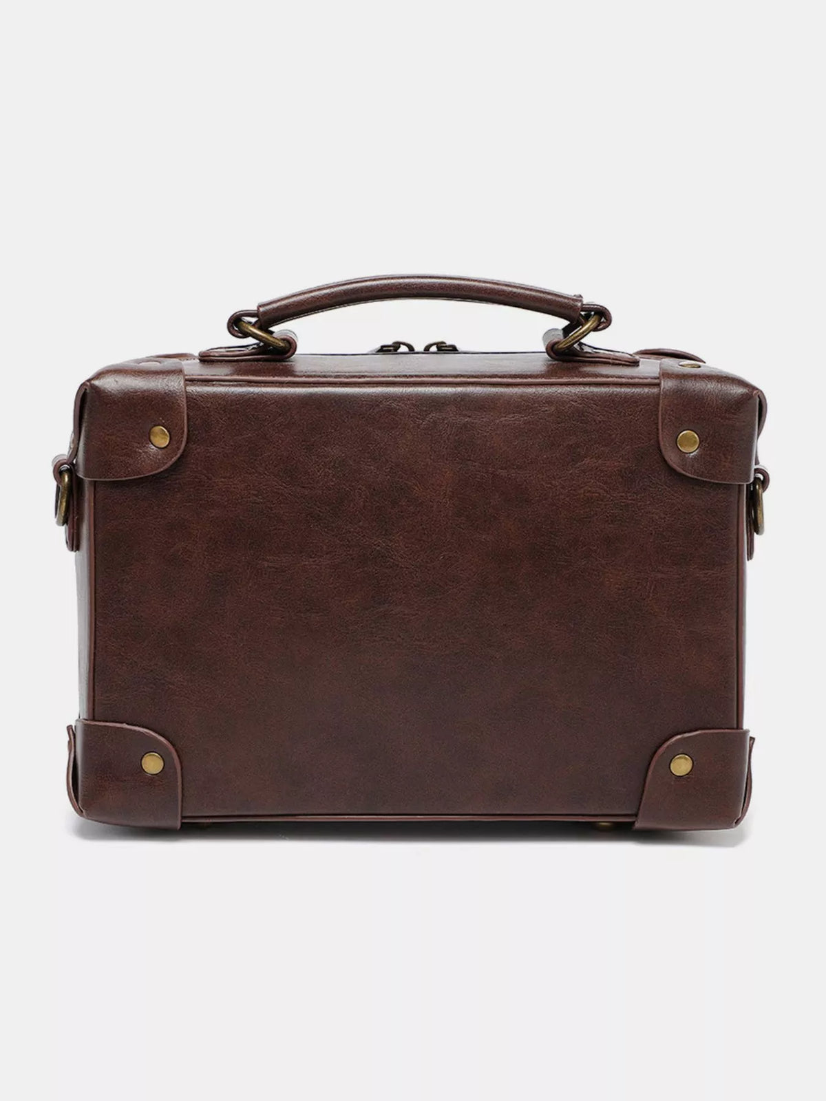 Steampunk Clockwork Design Crossbody Bag - Brown - View 5