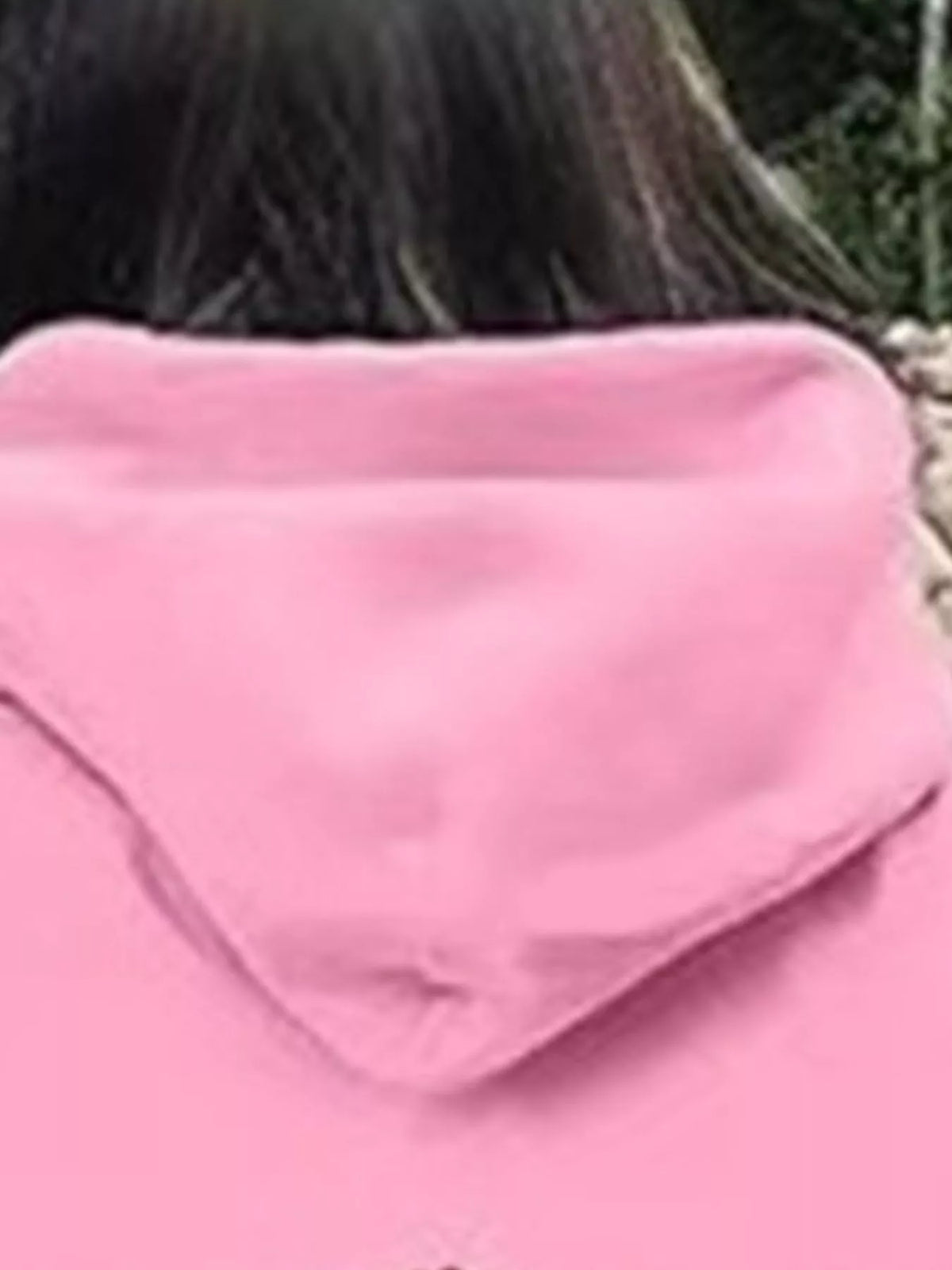 Full Size Halloween Graphic Long Sleeve Hoodie Plus Size - Dusty Pink - View 2