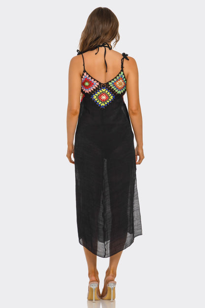 Geo Midi Cover Up Dress - image 3